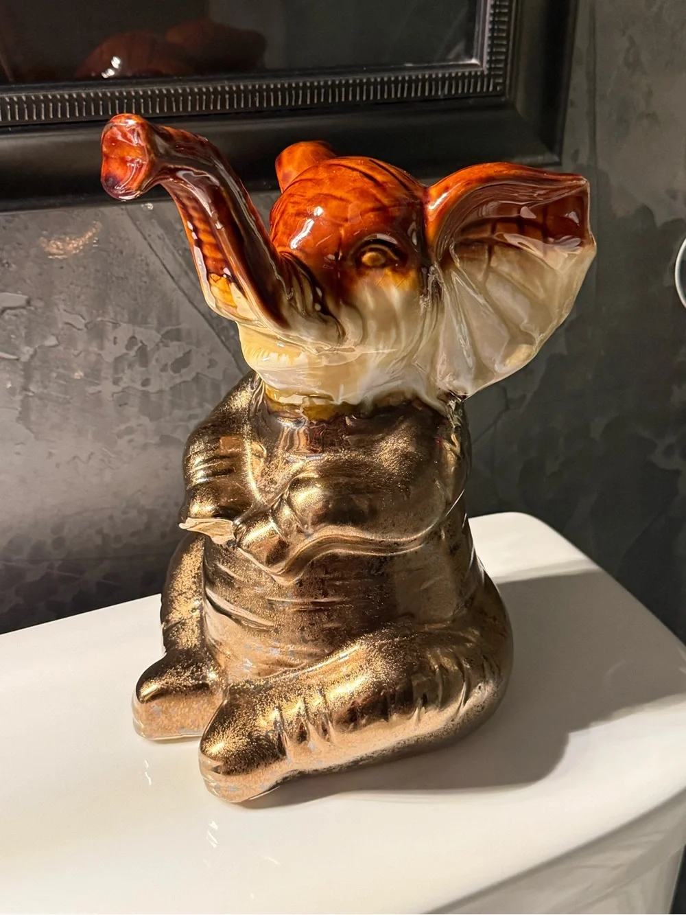 Apropos Home Collection Ceramic Elephant Statue